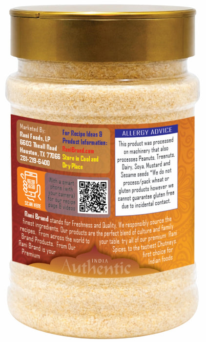 Rani Asafetida (Hing) Ground 3.75oz (106g) Gluten Friendly ~ All Natural | Salt Free | Vegan | Non-GMO| Kosher | Best for Onion Garlic Substitute