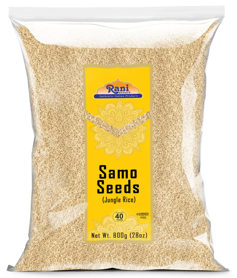 Rani Samo Seeds Whole 28oz (800g) Bulk ~ Japanese barnyard millet / Jungle Rice/Moriyo/ Samak Rice Echinochloa frumentacea ~ All Natural | Vegan | Gluten Friendly | Kosher | NON-GMO | Indian Origin