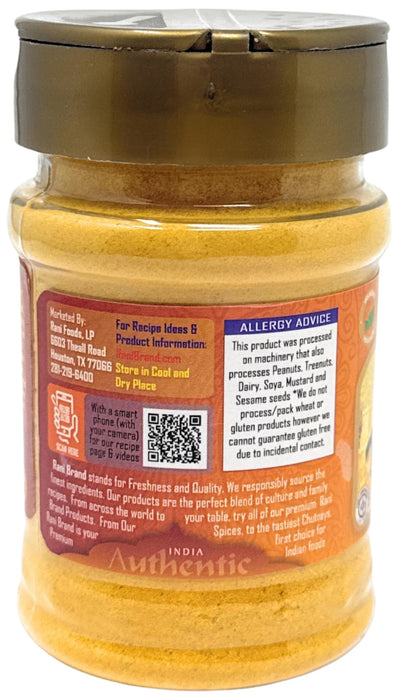 Rani Turmeric (Haldi) Root Powder (High Curcumin Content) with Ginger (Adarak) Powder 3oz (85g) PET Jar ~ All Natural | Vegan | Gluten Friendly | NON-GMO | Kosher | Indian Origin