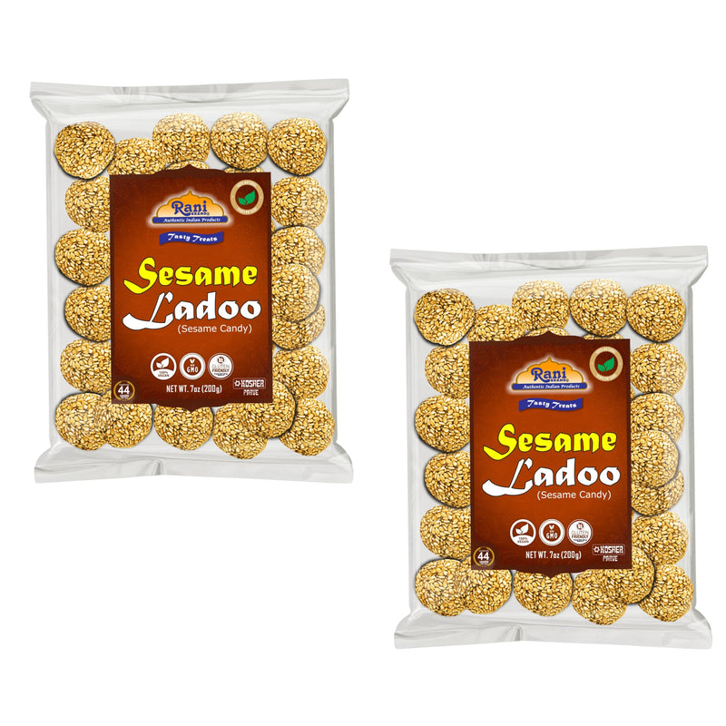 Rani Sesame Ladoo (Round Sesame Brittle Candy) 7oz