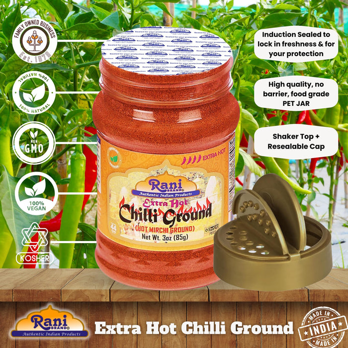 Rani Chilli Powder Regular and Extra Hot {19 Sizes Available}
