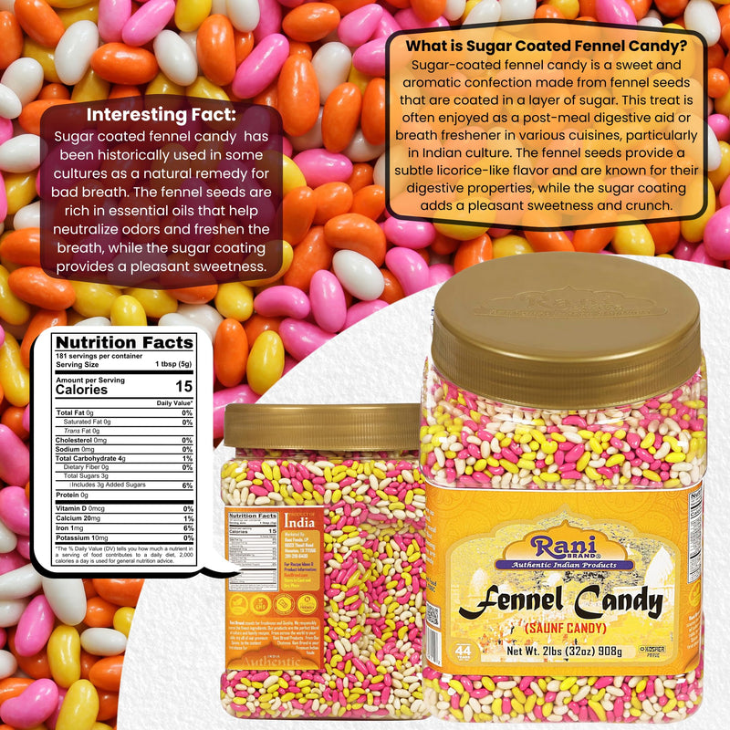 Rani Sugar Coated Fennel Candy {12 Sizes Available}