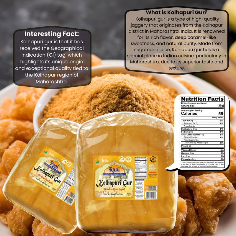 Rani Kolhapuri Gur (Jaggery)