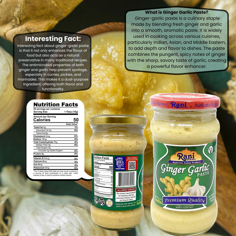 Rani Ginger Garlic Paste {6 Options Available}