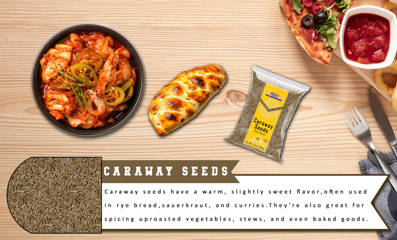 Rani Caraway Seeds Spice 3.5oz (100g) Natural ~ Gluten Friendly | NON-GMO | Kosher | Vegan | Indian Origin