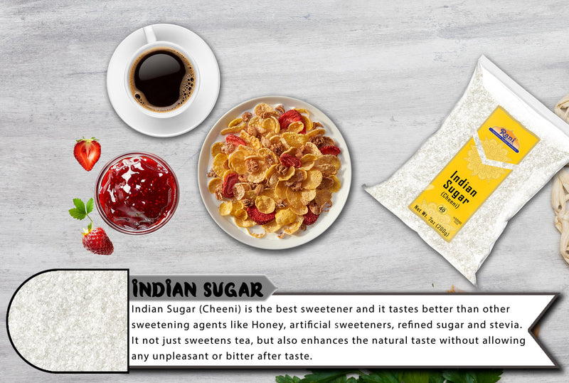 Rani Indian Sugar Khand (Khandsari) 7oz (200g) ~ All Natural | Gluten Friendly | Vegan | NON-GMO | Kosher | Indian Origin