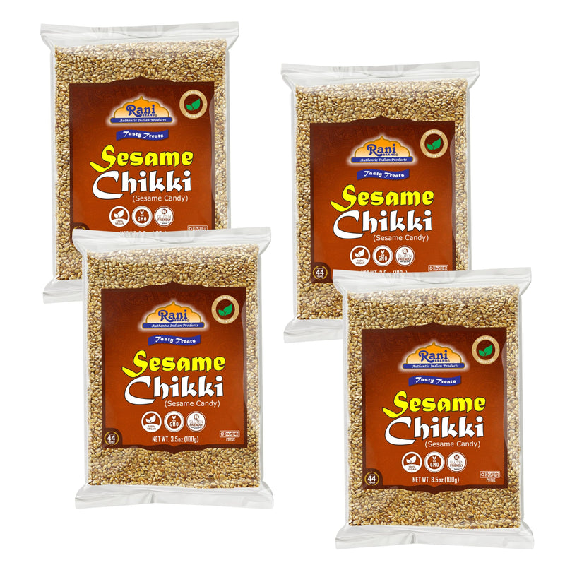 Rani Sesame Chikki (Brittle Candy) 100g 3.5oz