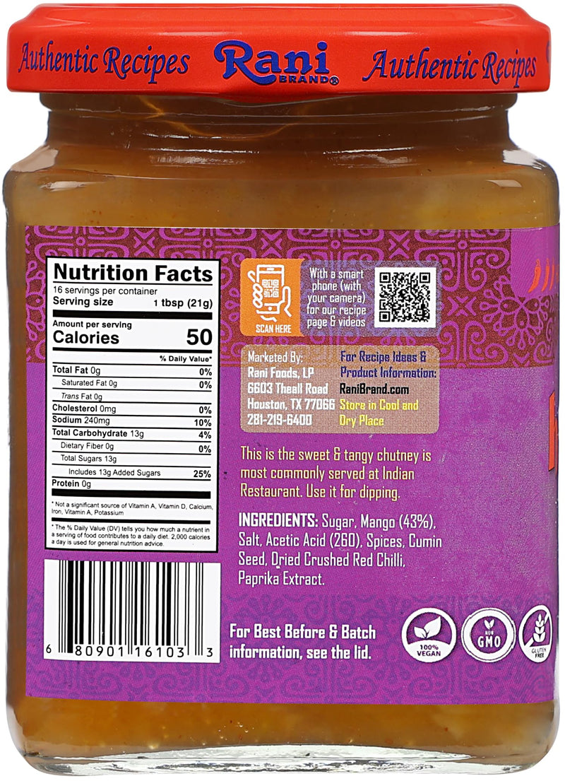 Rani Mango Chutney {26 Variations Available}