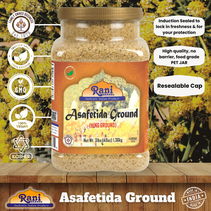 Rani Asafetida (Hing) Ground and Whole {9 Sizes Available}