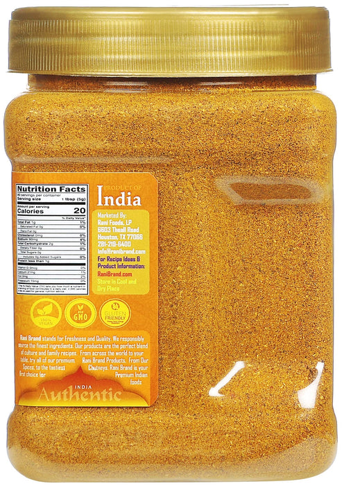 Rani Fish Curry Masala (14-Spice Curry Blend for Fish) 16oz (1lb) 454g PET Jar ~ All Natural | Vegan | Gluten Friendly | NON-GMO | Kosher | Indian Origin