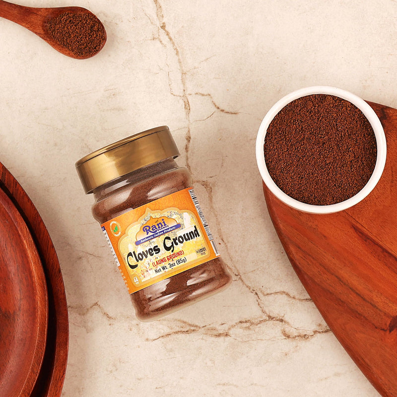 Rani Cloves Powder (Laung) Indian Spice 3oz (85g) PET Jar ~ All Natural | Gluten Friendly | Non-GMO | Vegan | Kosher | Indian Origin