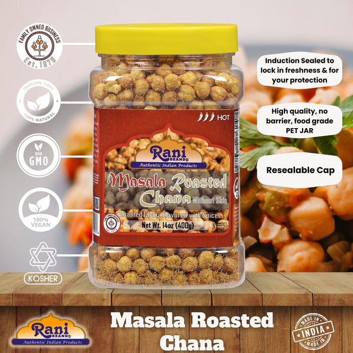 Rani Roasted Chana {7 Tasty Flavors}