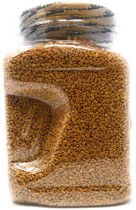 Rani Fenugreek (Methi) Seeds Whole 3lb (49oz) 1.38kg Bulk PET Jar, Trigonella foenum graecum ~ All Natural | Vegan | Gluten Friendly | Non-GMO | Kosher | Indian Origin, used in cooking & Ayurvedic