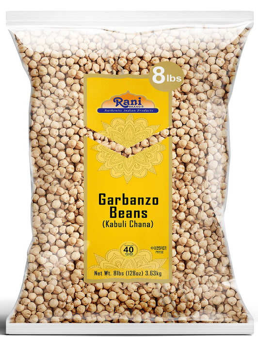 Rani Garbanzo Beans (Kabuli Chana) {4 Sizes Available}