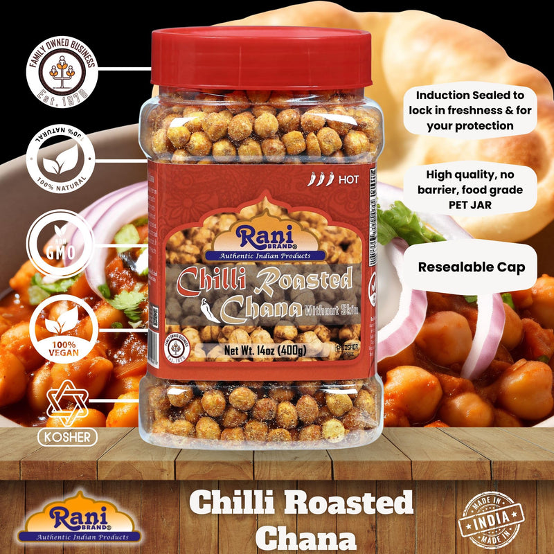 Rani Roasted Chana {7 Tasty Flavors}