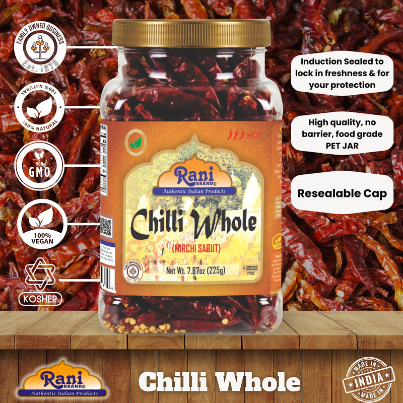 Rani Red Chilli Whole {5 Sizes Available}