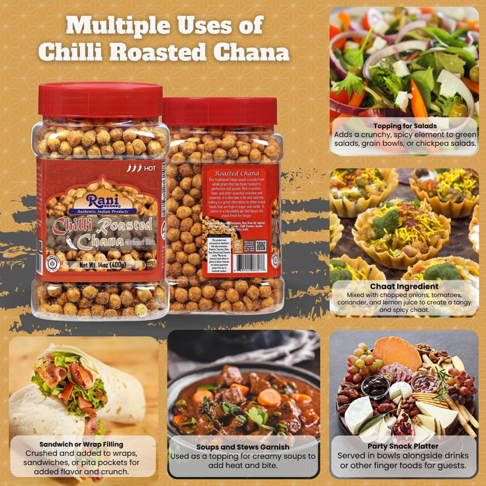 Rani Roasted Chana {7 Tasty Flavors}