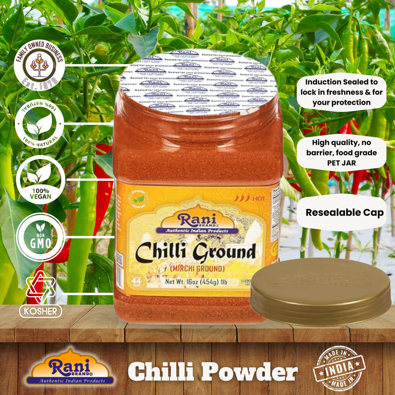 Rani Chilli Powder Regular and Extra Hot {19 Sizes Available}