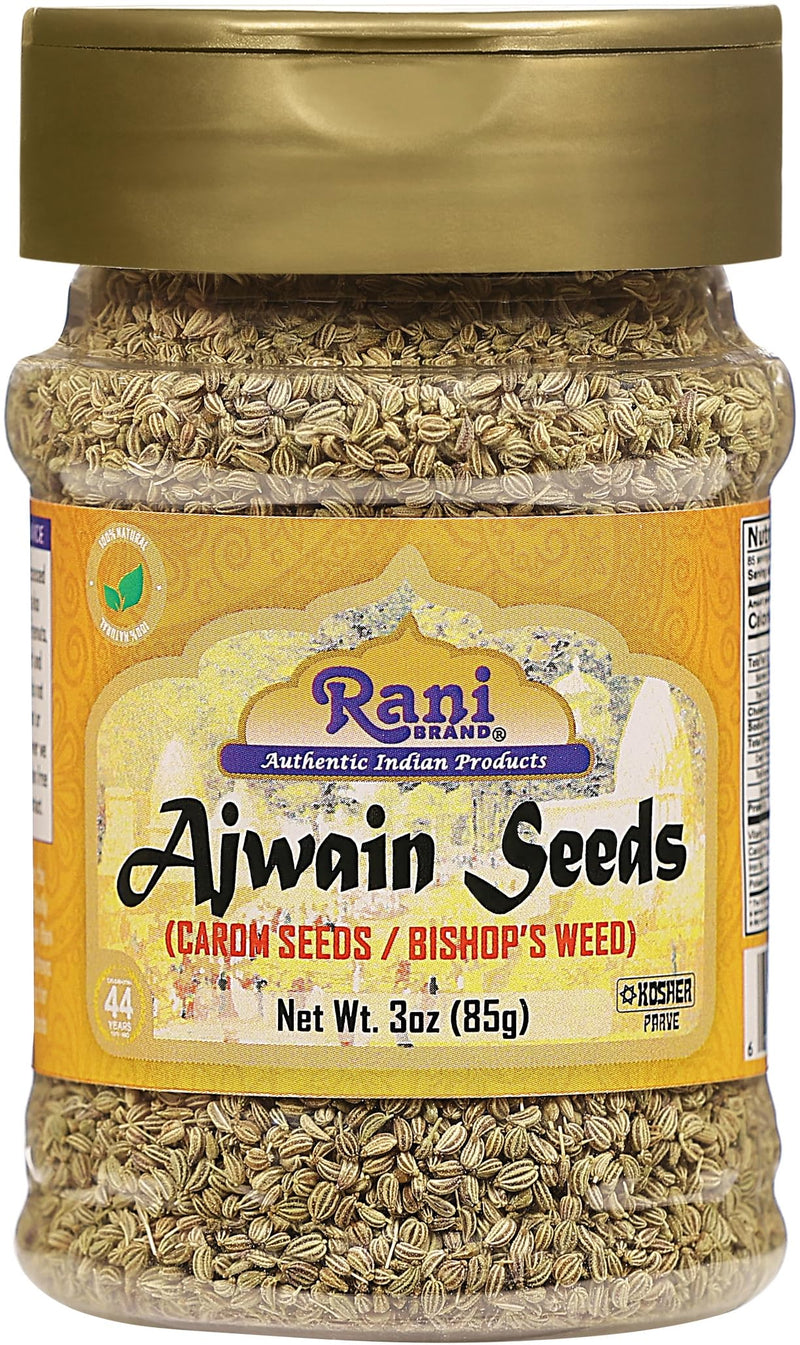 Rani Ajwain Seeds (Carom Bishops Weed) Spice Whole {9 Sizes Available}