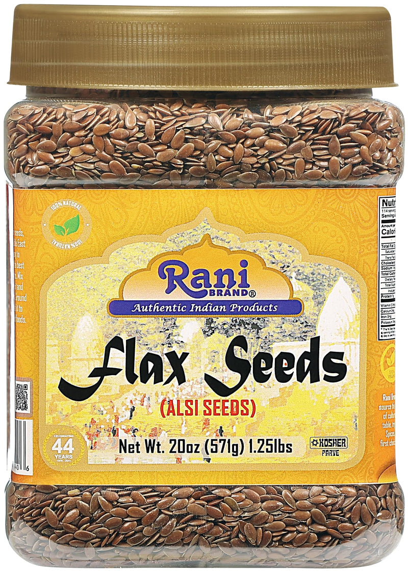 Rani Flax Seeds Whole Raw 20oz