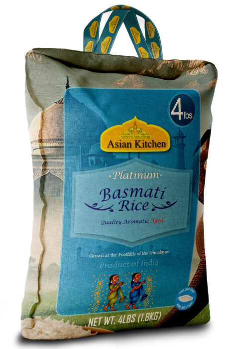 Asian Kitchen Platinum Basmati Rice Aged 24 months {4 Sizes Available}
