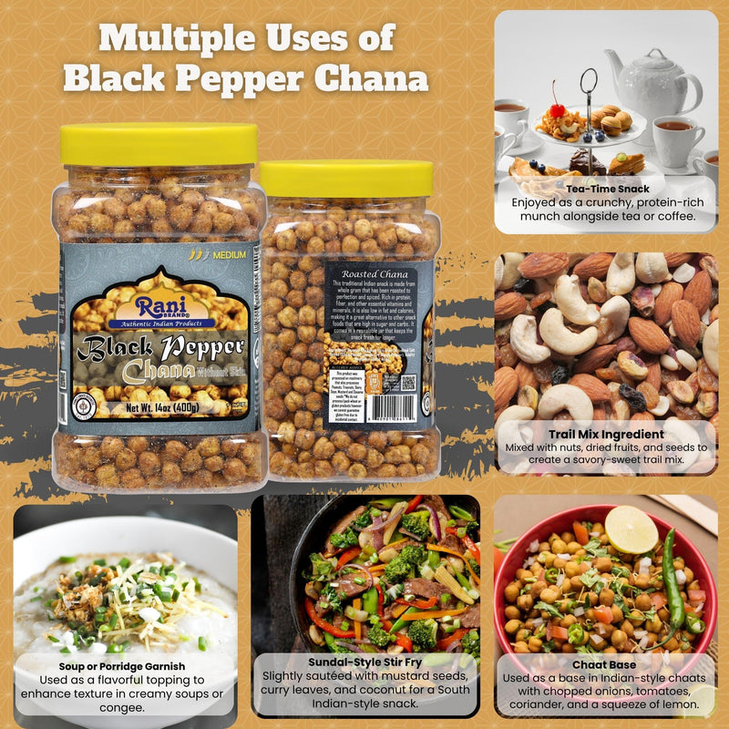 Rani Roasted Chana {7 Tasty Flavors}