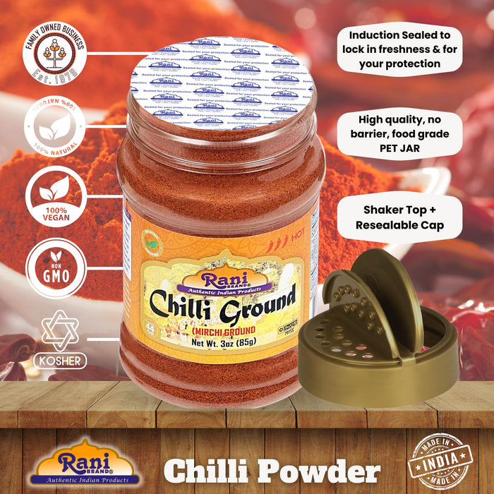 Rani Chilli Powder Regular and Extra Hot {19 Sizes Available}