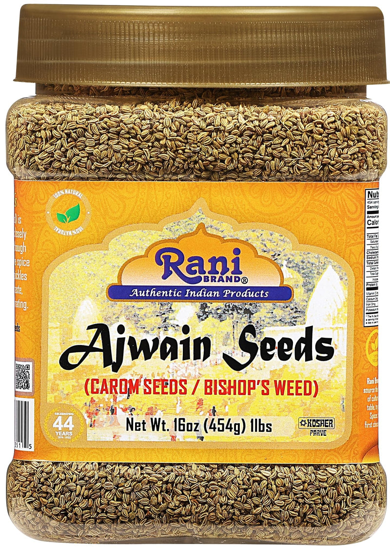 Rani Ajwain Seeds (Carom Bishops Weed) Spice Whole {9 Sizes Available}
