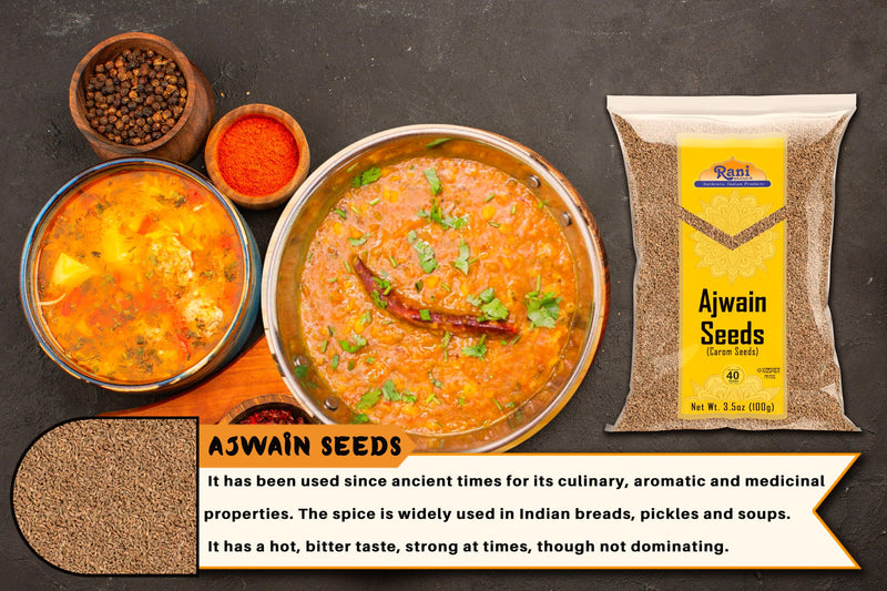 Rani Ajwain Seeds (Carom Bishops Weed) Spice Whole {9 Sizes Available}