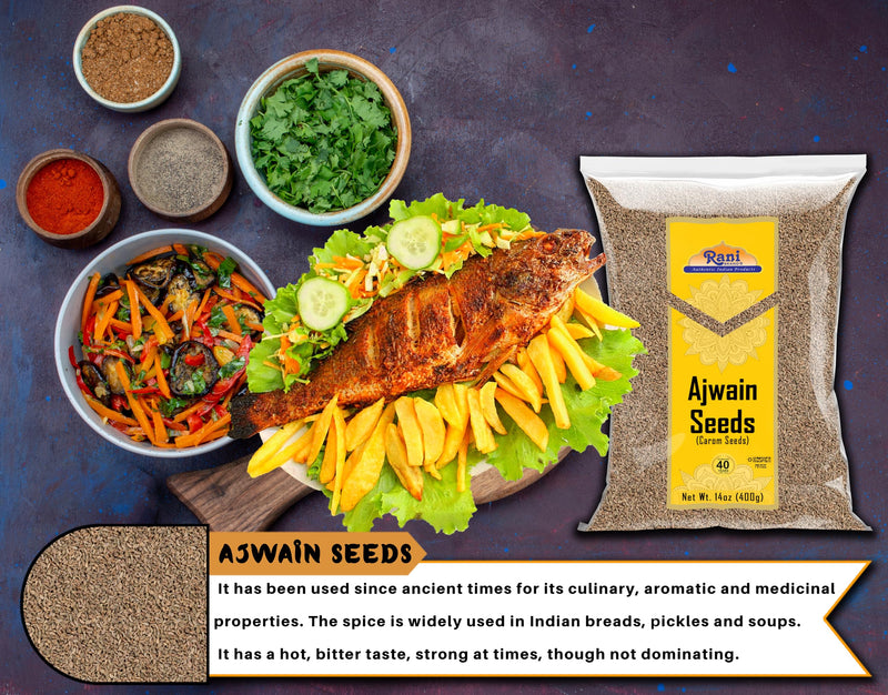 Rani Ajwain Seeds (Carom Bishops Weed) Spice Whole {9 Sizes Available}
