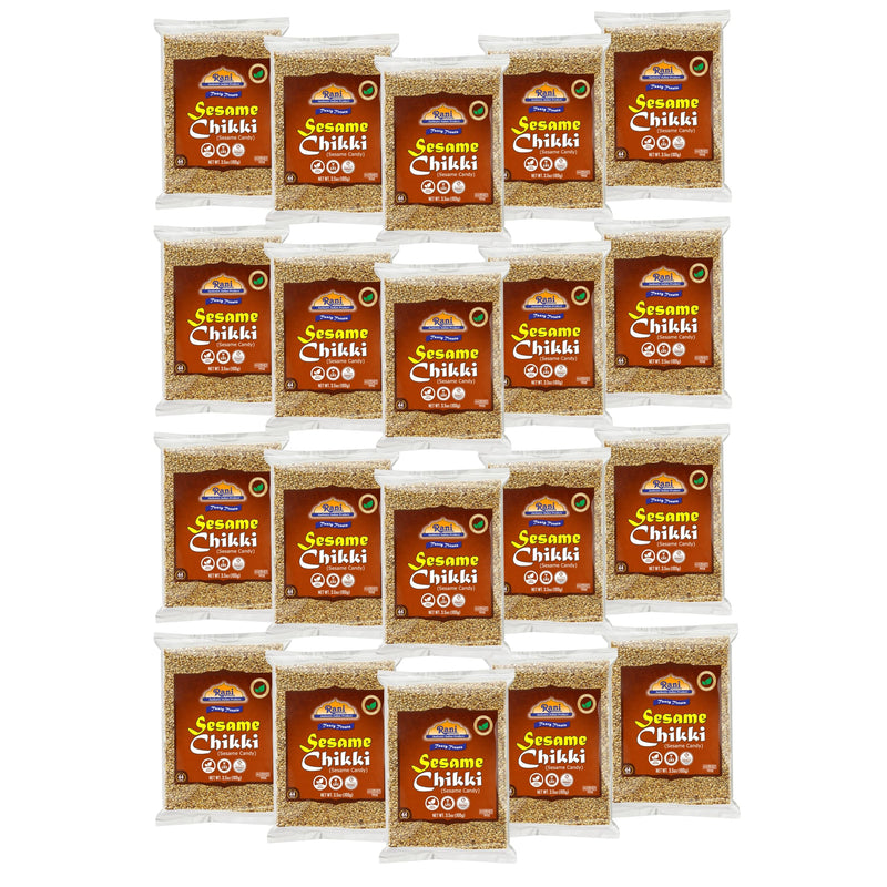 Rani Sesame Chikki (Brittle Candy) 100g 3.5oz