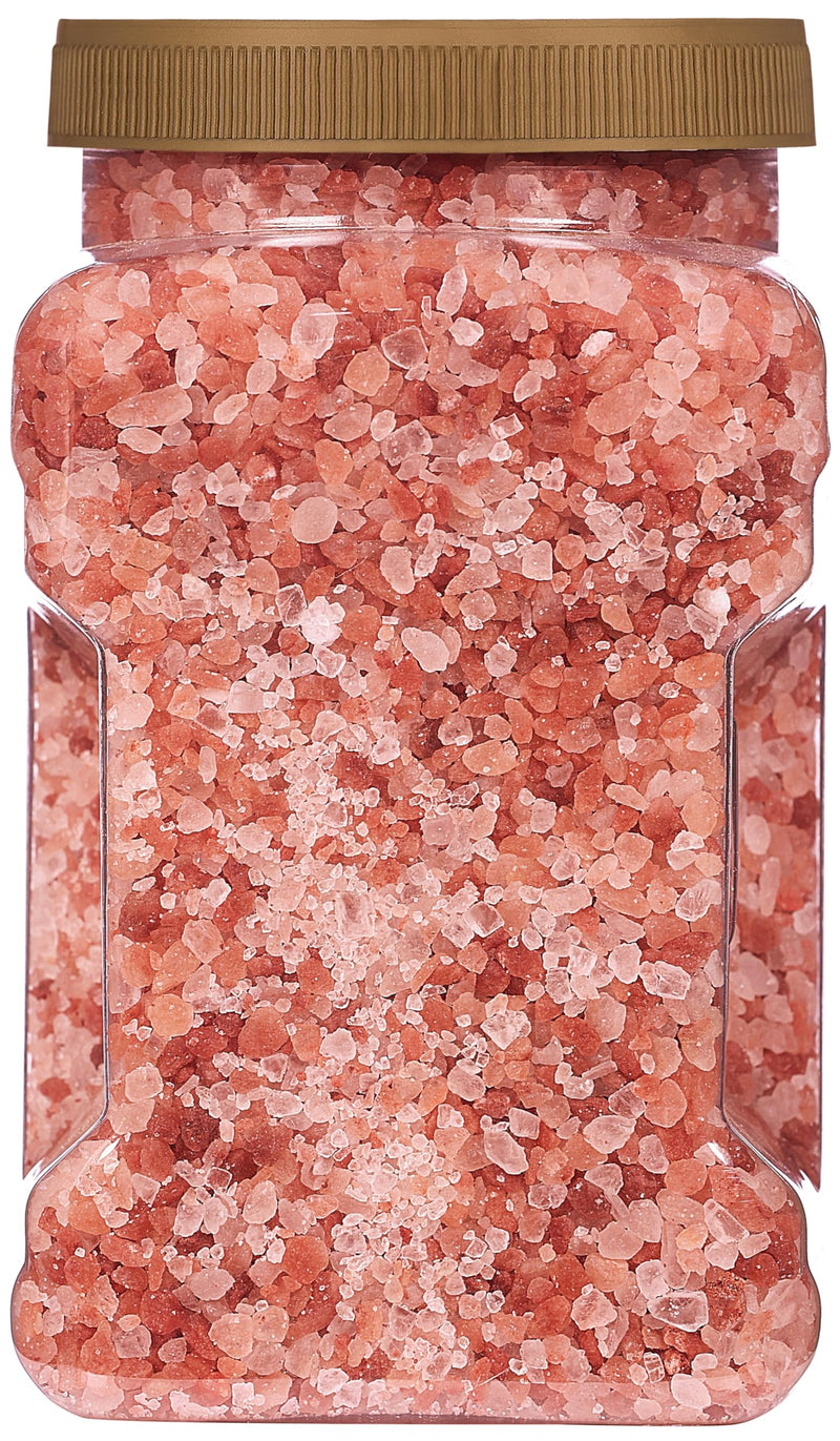 Rani Himalayan Pink Salt Granules (84 Essential Trace Minerals) 64oz (4lbs) 1.81kg PET Jar ~ All Natural | Vegan | Gluten Friendly | NON-GMO | Kosher | Indian Origin