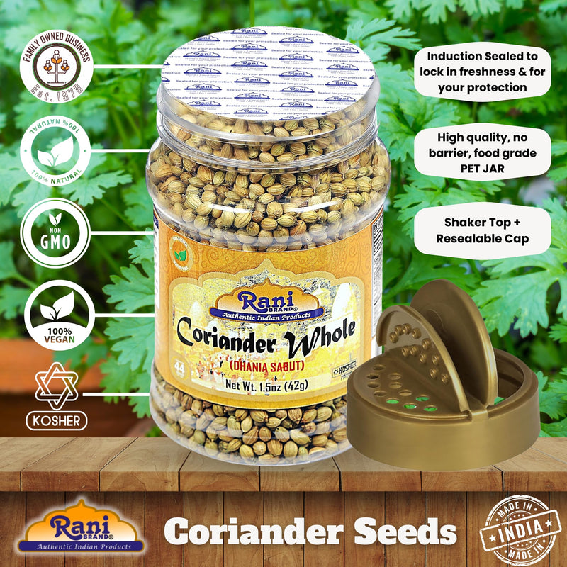 Rani Coriander (Dhania) Seeds Whole {8 Sizes Available}