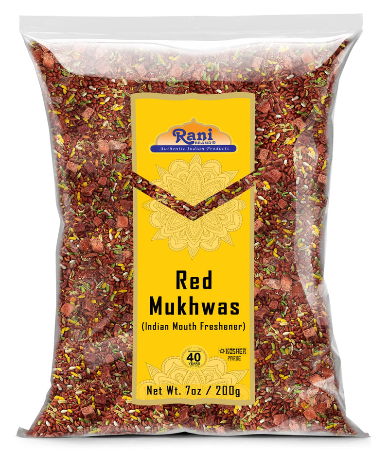 Rani Red Mukhwas (Special Digestive Treat) Indian Candy Mouth Freshener {3 Sizes Available}