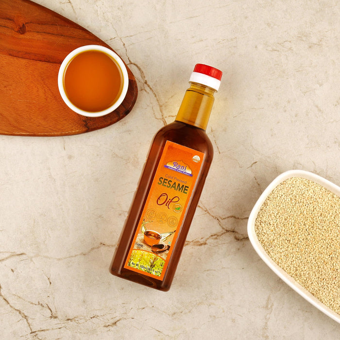 Rani Sesame Oil 16.9 Ounce (500ml) Cold Pressed | 100% Natural | NON-GMO | Kosher |  Vegan | Gluten Free
