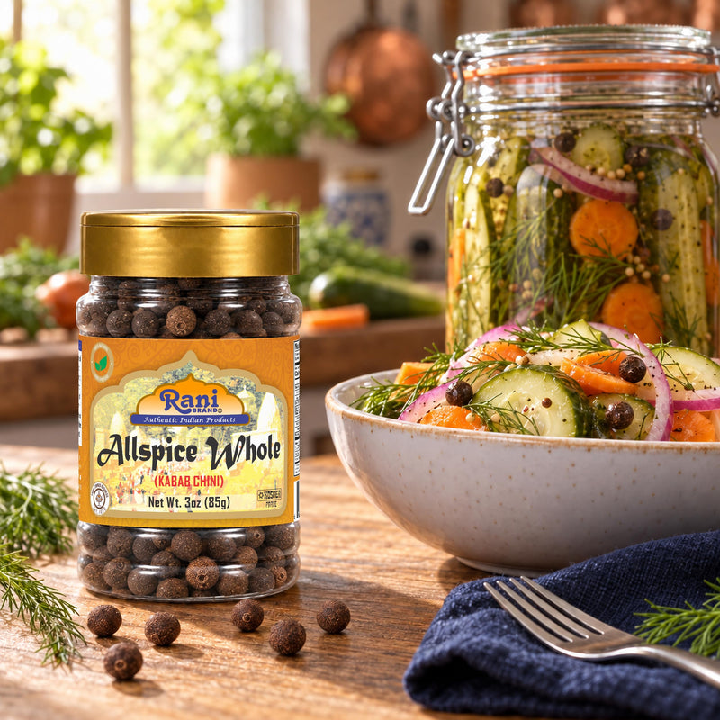Rani All Spice Whole, Spice 3oz (85g) PET Jar ~ All Natural | Vegan | Gluten Friendly | Kosher | NON-GMO | Product of Jamaica