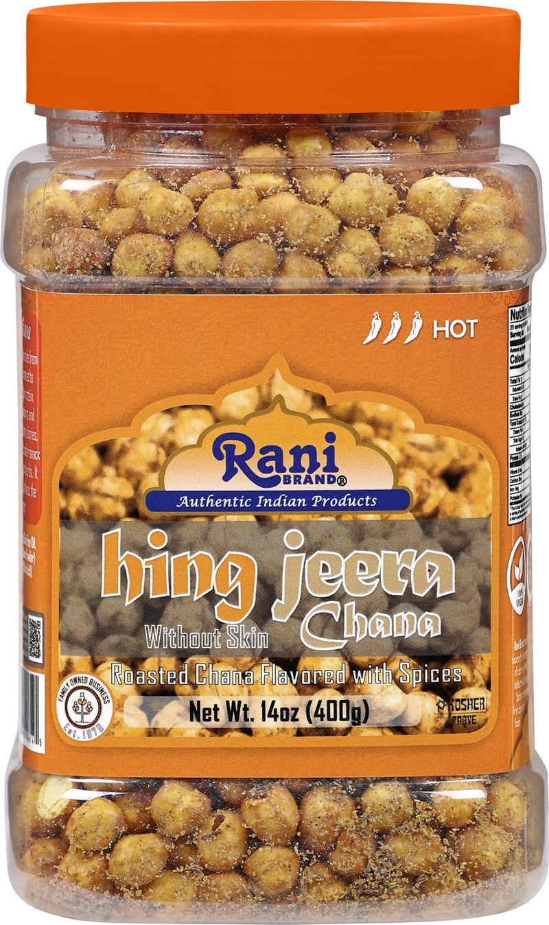 Rani Roasted Chana (Chickpeas) Hing-Jeera 14oz