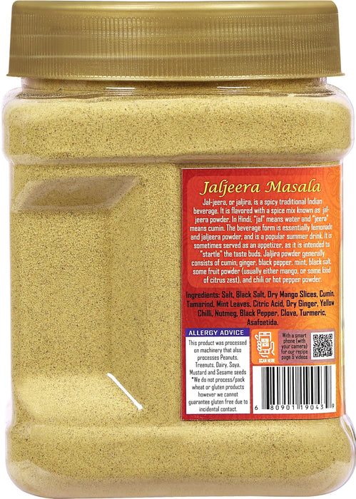 Rani Jal Jeera Masala (14-Spice blend for Spicy Indian Drink) 24.5oz (1.54lbs) 700g PET Jar ~ All Natural | Vegan | No Colors | Gluten Friendly | NON-GMO | Kosher | Indian Origin