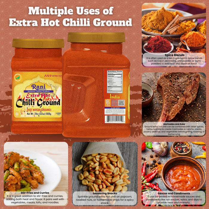 Rani Chilli Powder Regular and Extra Hot {19 Sizes Available}