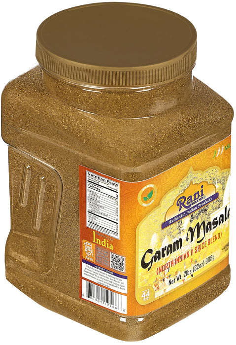 Rani Garam Masala Indian 11-Spice Blend 32oz (2lbs) 908g PET Jar ~ All Natural, Salt-Free | Vegan | No Colors | Gluten Friendly | NON-GMO | Kosher | Indian Origin