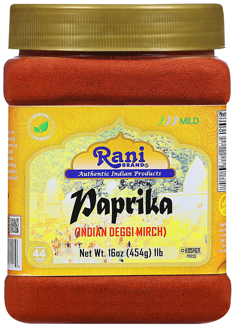 Rani Paprika (Deggi Mirch, Low Heat) Spice 16oz