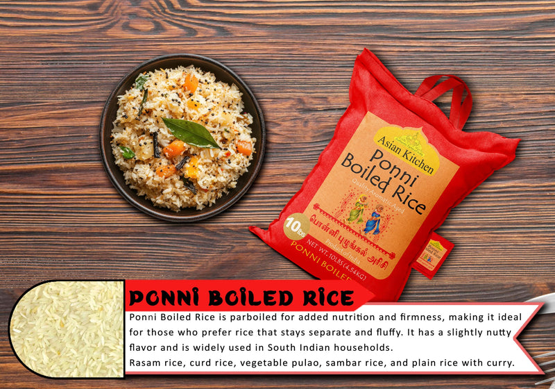 Asian Kitchen Ponni Rice {6 Sizes Available}