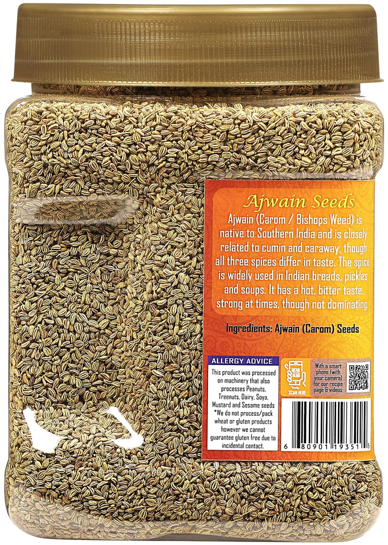 Rani Ajwain Seeds (Carom Bishops Weed) Spice Whole {9 Sizes Available}