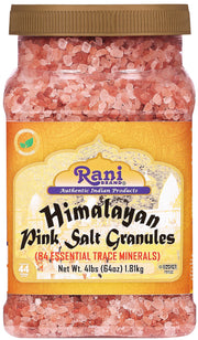 Rani Himalayan Pink Salt Granules 64oz