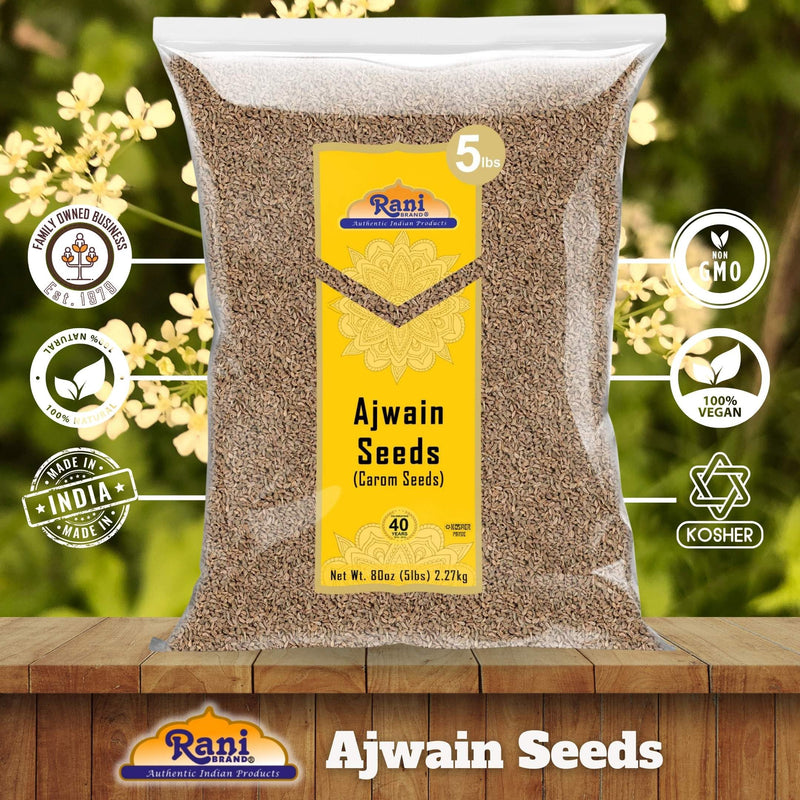 Rani Ajwain Seeds (Carom Bishops Weed) Spice Whole {9 Sizes Available}
