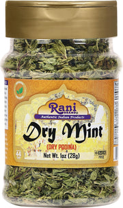 Rani Dry Mint Leaves (Podina Leaf) Spice 1oz