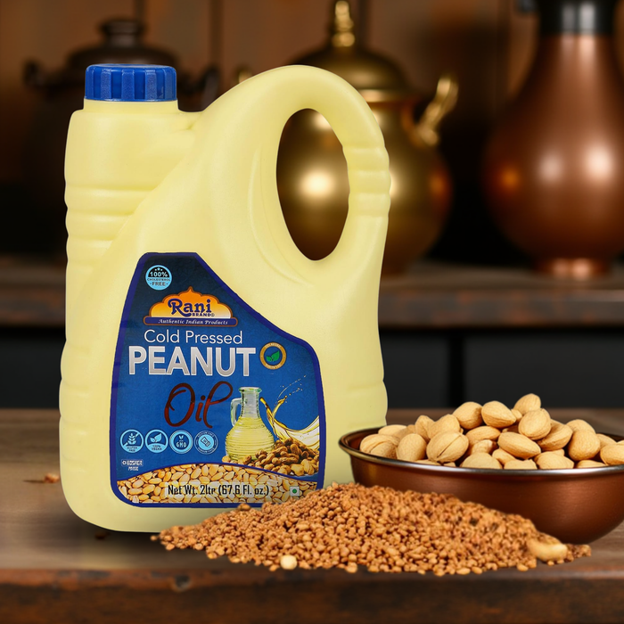 Rani Peanut Oil 67.6 Ounce (2 Liter) Cold Pressed | 100% Natural | NON-GMO | Kosher | Vegan | Gluten Free