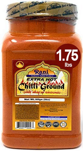 Rani Chilli Powder Regular and Extra Hot {19 Sizes Available}