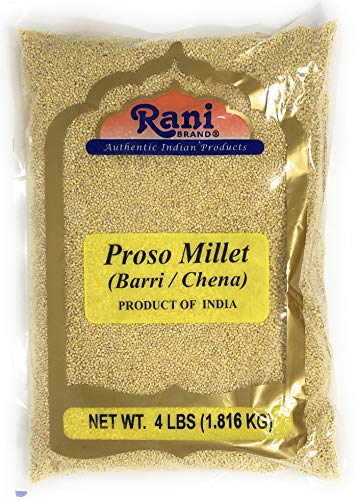 Rani Proso Millet (Panicum Millaceum) Whole Ancient Grain Seeds ~ All Natural | Gluten Friendly | NON-GMO | Vegan | Barri / Chena / Variga / Baragu