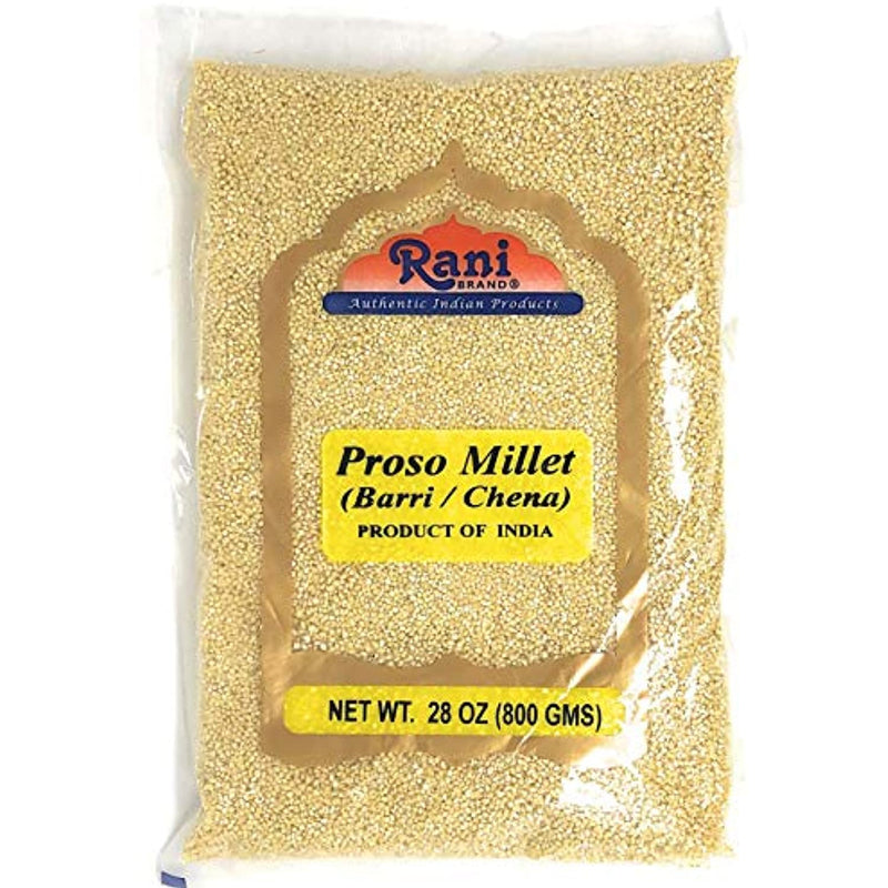 Rani Proso Millet (Panicum Millaceum) Whole Ancient Grain Seeds 28oz (800g) ~ All Natural | Gluten Friendly | NON-GMO | Vegan | Indian Origin